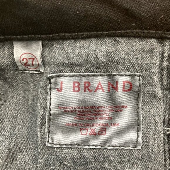 J BRAND Sz 27 Dark Wash Straight Leg Jeans - Picture 4 of 5